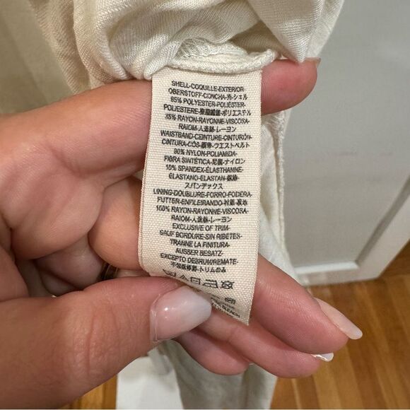 Free People Never Fade Away Cream Maxi Skirt - Picture 5 of 6